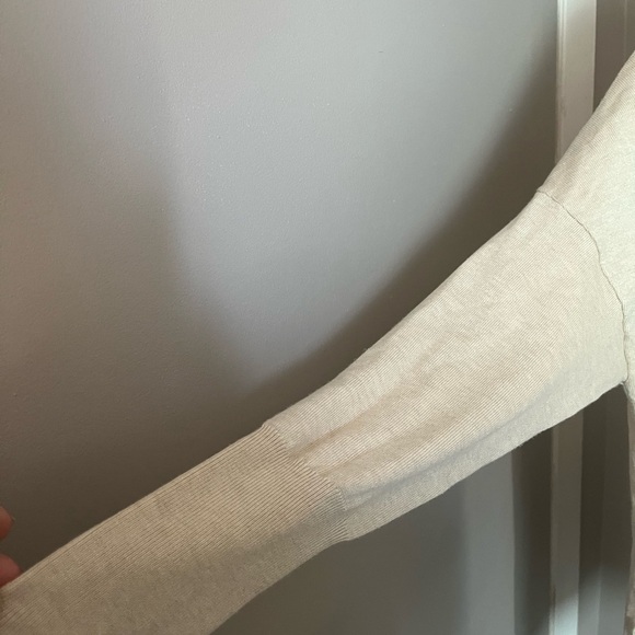 Soya Concept Dollie 728 over sized cream everyday tunic with side spilt hems. - Picture 5 of 6